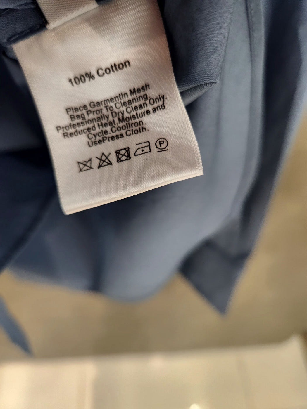 Women’s blue button-up shirt - Korean Fashion