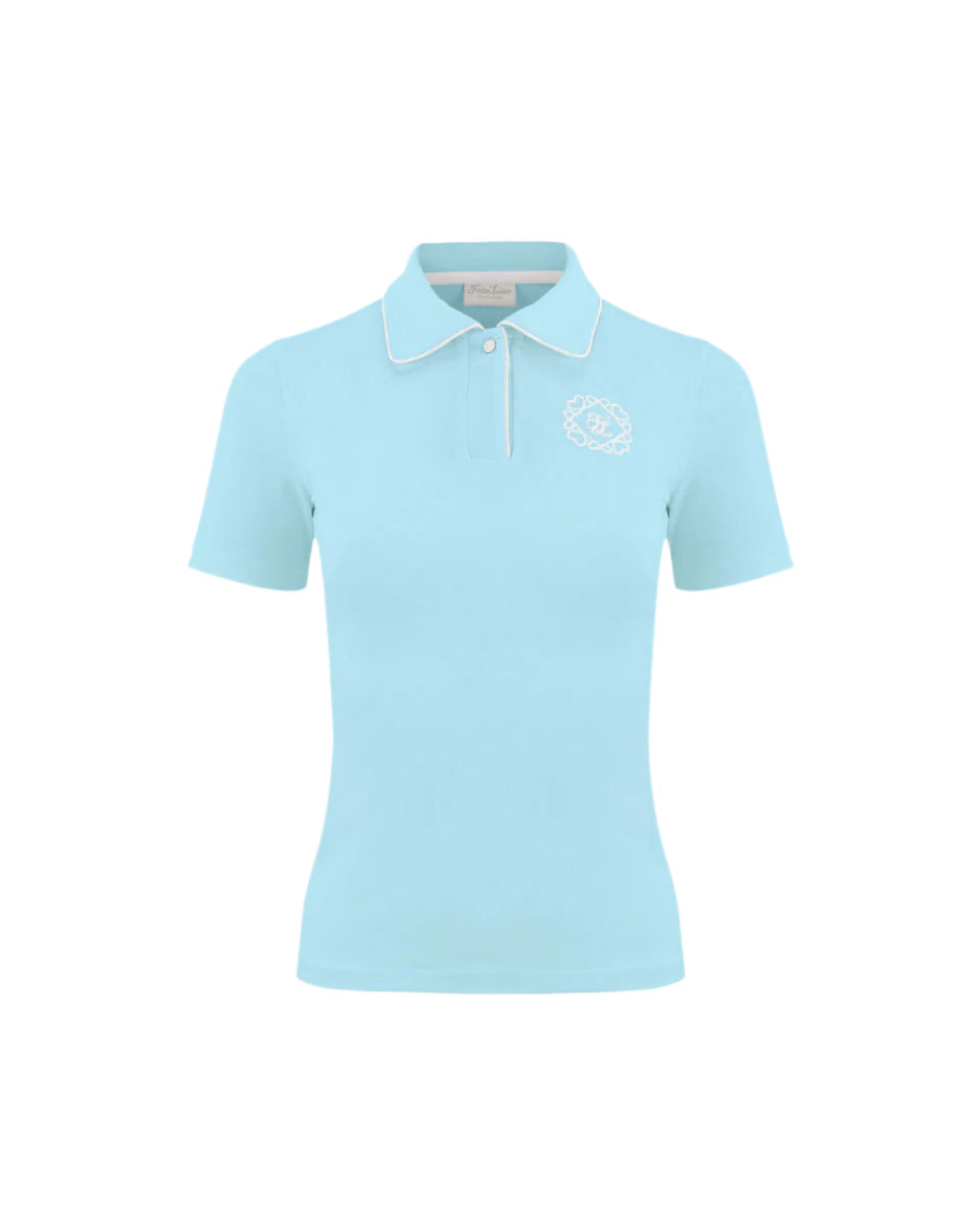 Fairliar classic sky blue polo shirt