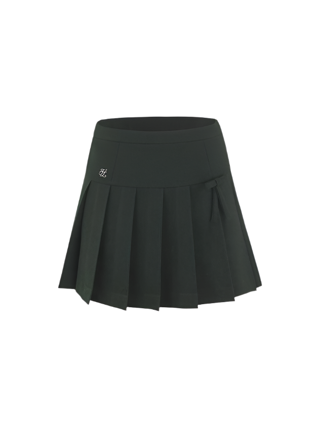 High-Waisted Pleated Skirt by Fairliar