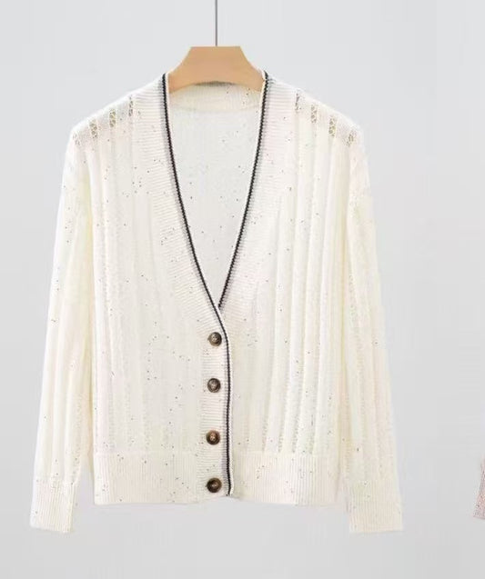 Women's Knit Cardigan - Korean Fashion