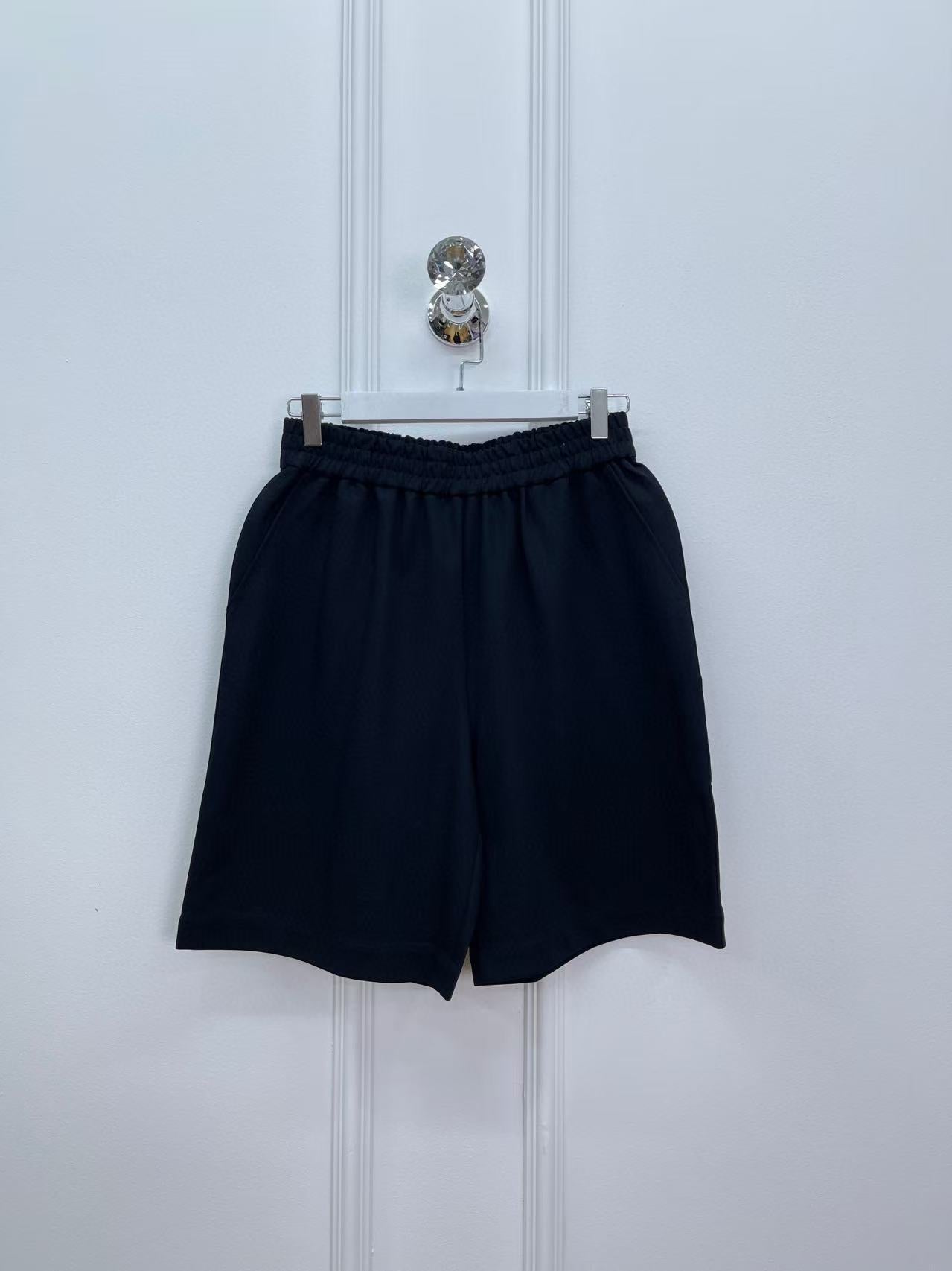Women's Black Sweat Shorts