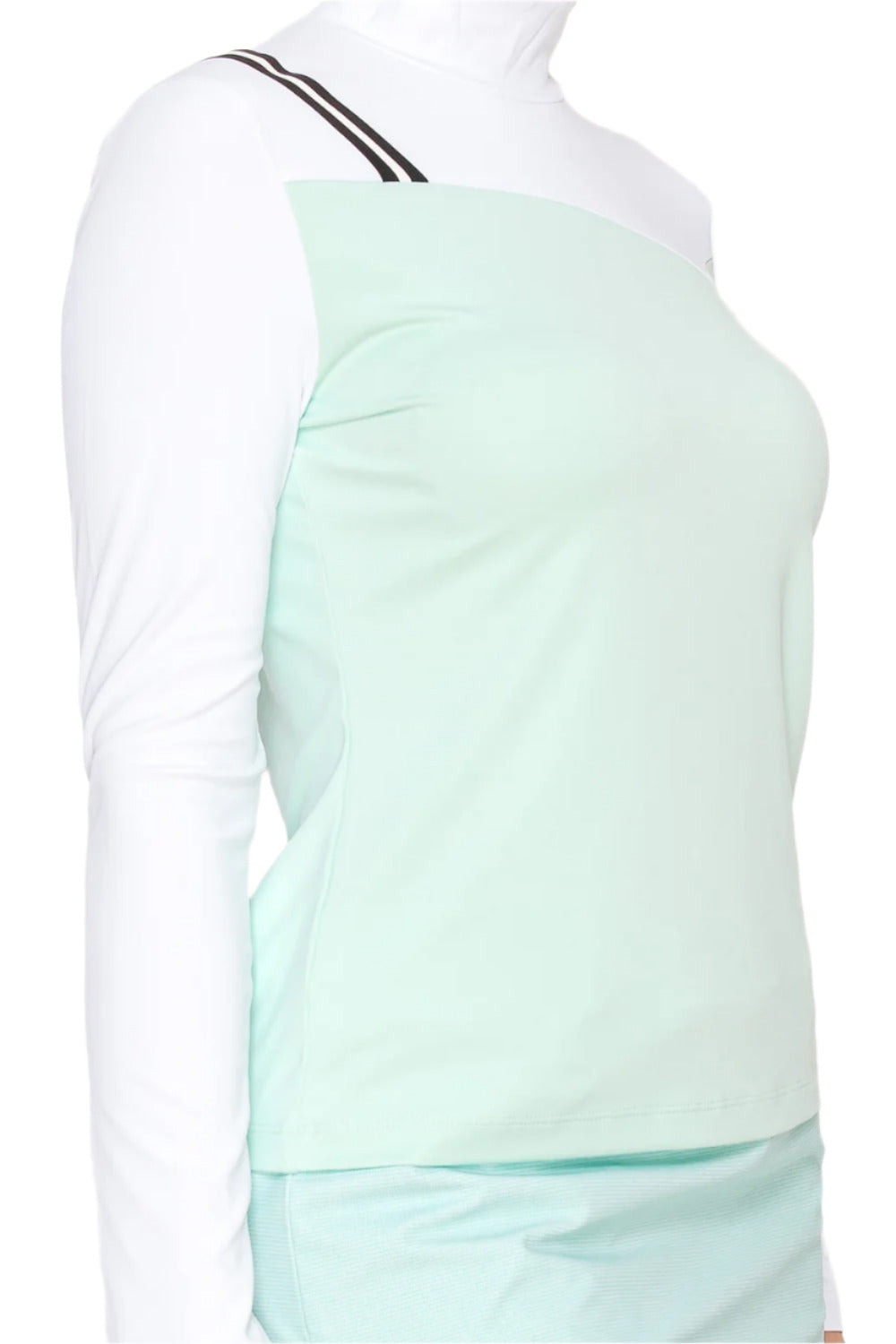 Women’s Mint Green Long-Sleeve Top
