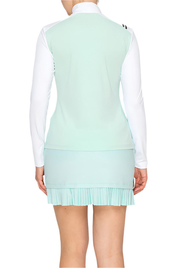 Women's high-neck long sleeve top by Renoma