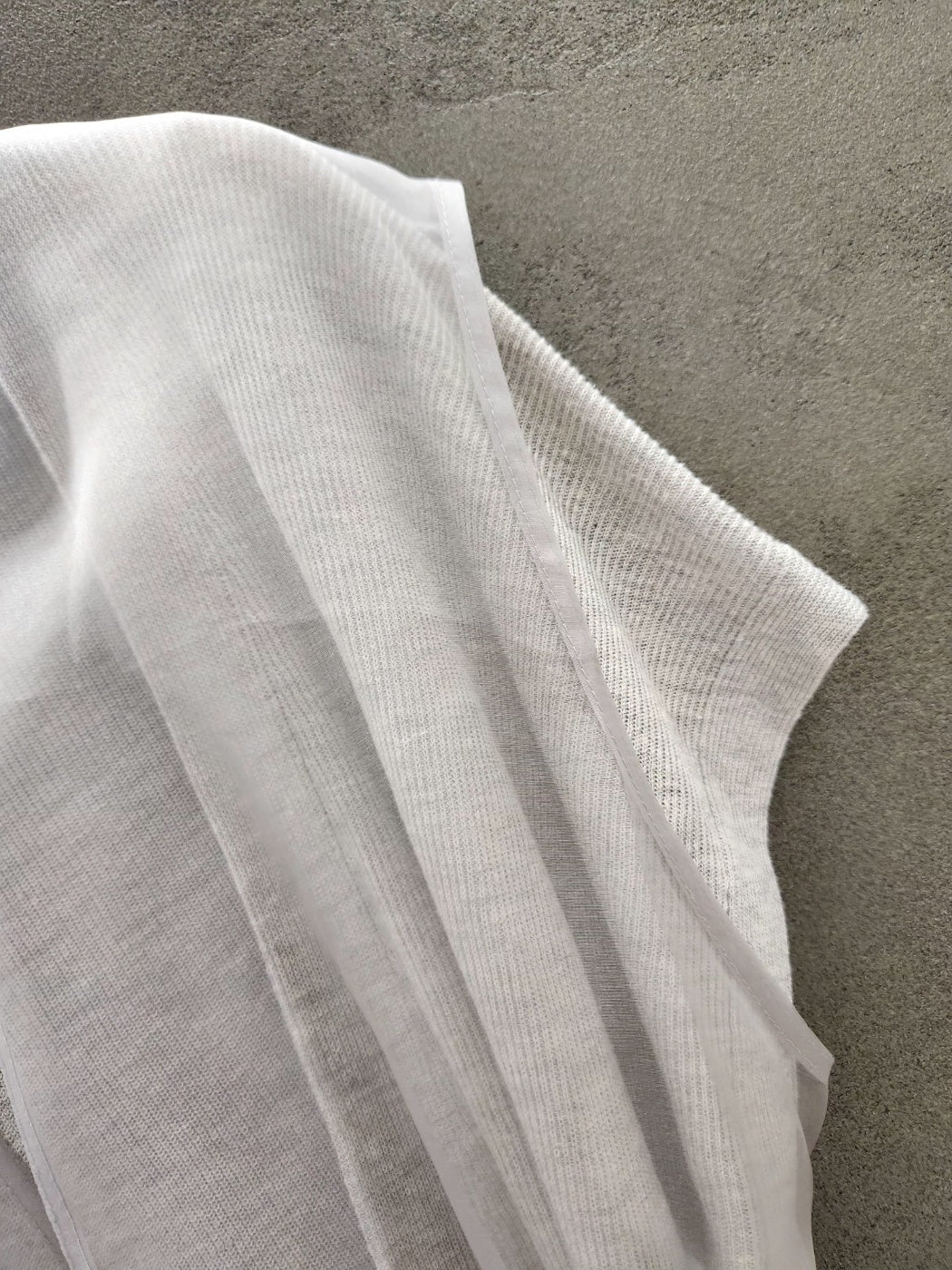 Sheer Organza Wrap Vest Korean Fashion