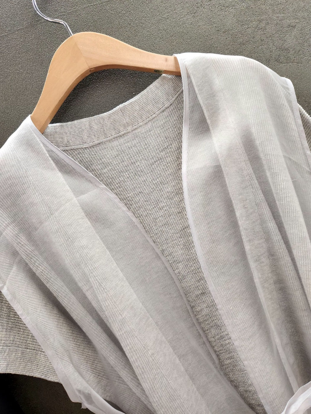 Wrap Style Vest - Korean Fashion