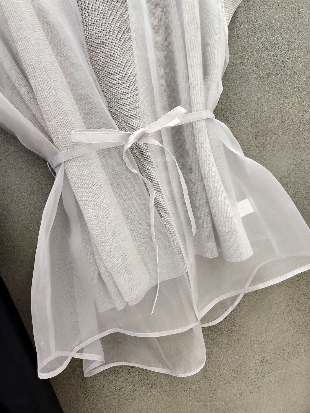 Wrap Style Vest - Korean Fashion