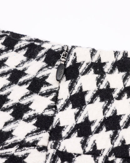 Women's houndstooth mini skirt by Fairliar