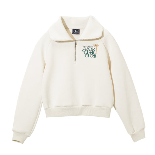 Women's quarter-zip sweatshirt by Fairliar