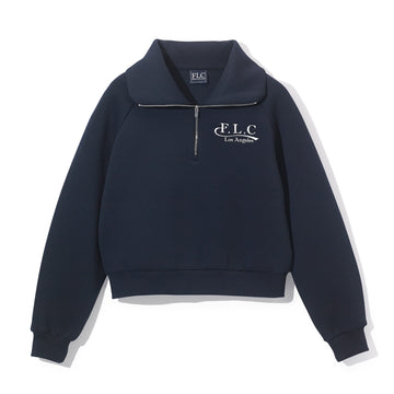 FAIRLIAR 23FW WOMEN COLOR COLLARED LOGO SWEATSHIRT main image 0