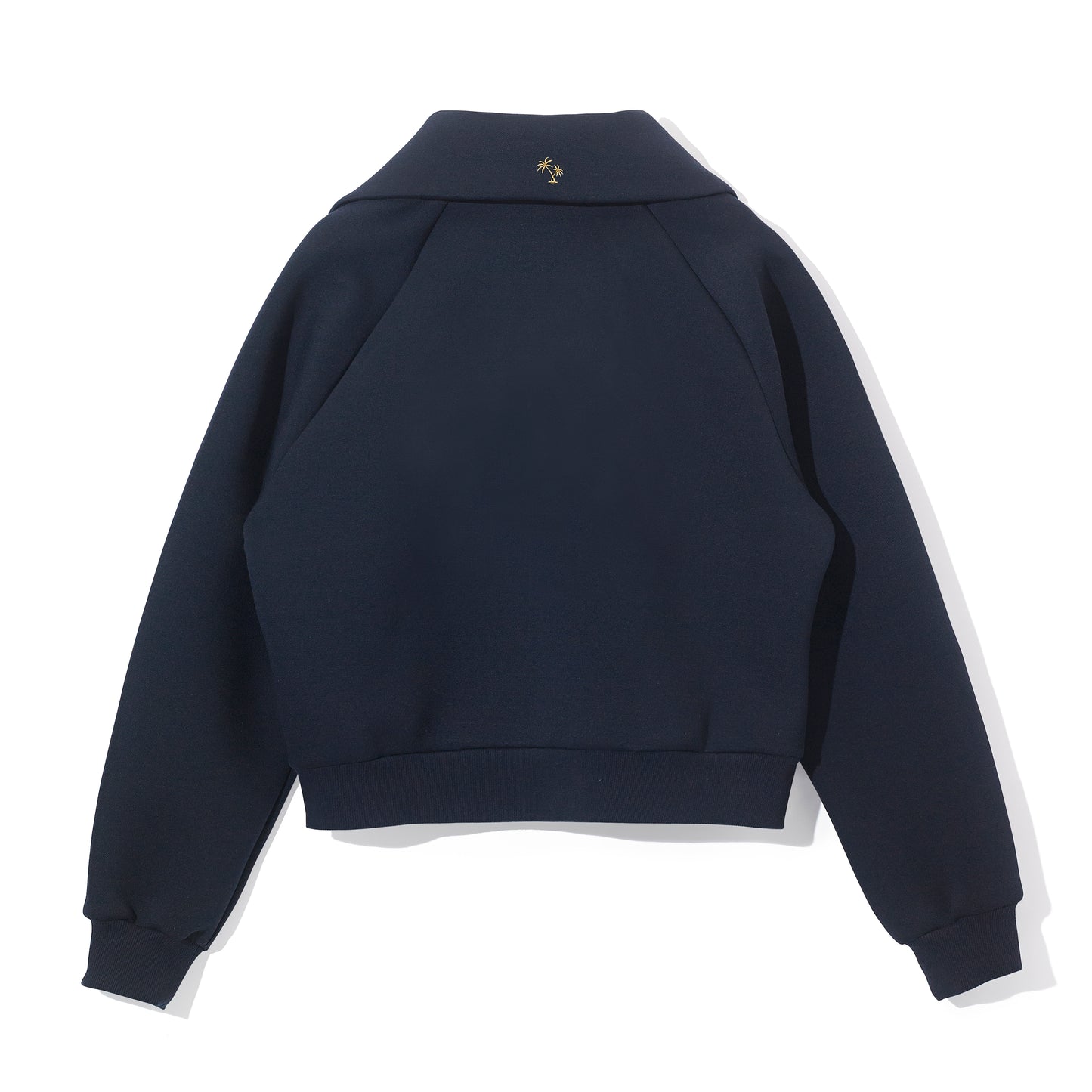 Women's navy quarter-zip sweatshirt by Fairliar