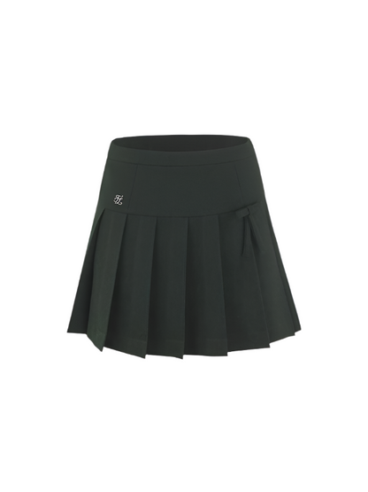 High-Waisted Pleated Skirt by Fairliar