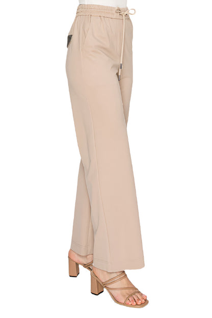 Women's wide-leg pants - Korean Fashion